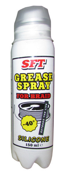 Смазка-спрей для плетёных шнуров SFT Grase Spray for braid