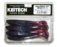 Силиконовые приманки Keitech Easy Shiner 3,5" цвет EA#03 Grape 7 шт.